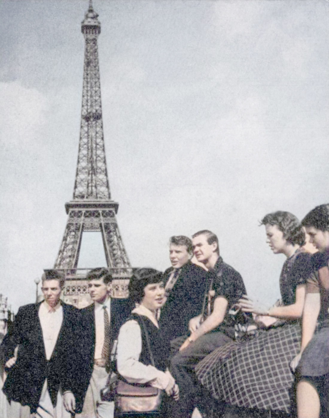 American students in Paris